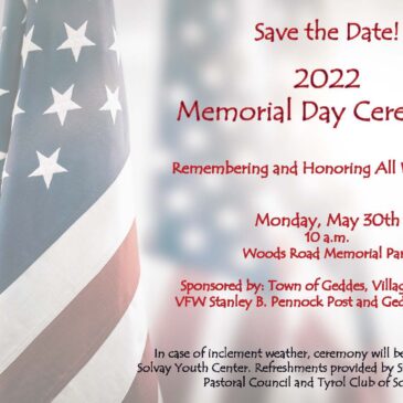 Save The Date! 5/30/22