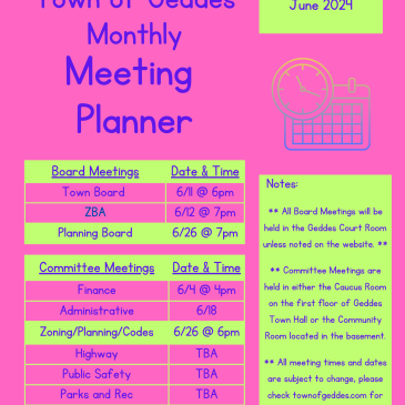 June Meetings