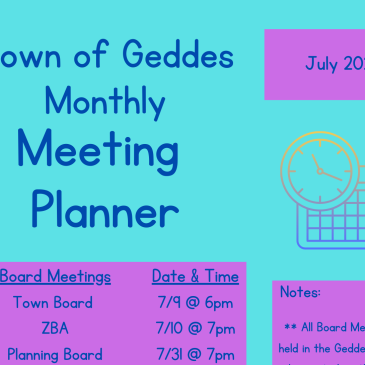July Meetings