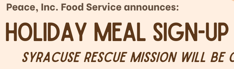 Senior Meals