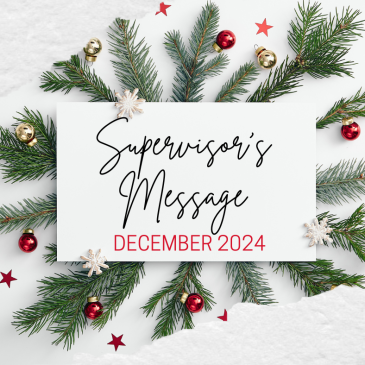 A Message from Supervisor LaFex
