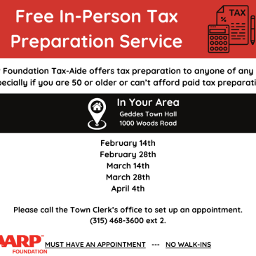 Free Tax Preparation for Seniors!